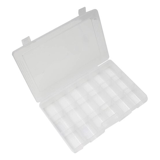 Plastic Storage Box 27.5cm x 18.5cm image number 1