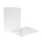 White Scalloped Cards  5 x 7 Inches 25 Pack image number 1