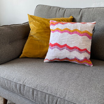 How to Make a Bargello Cushion