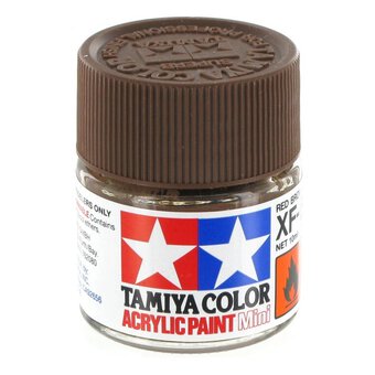 Tamiya Colour Acrylic Paint XF-64 Red Brown 10ml