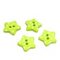 Hemline Green Novetly Star Button 4 Pack image number 1