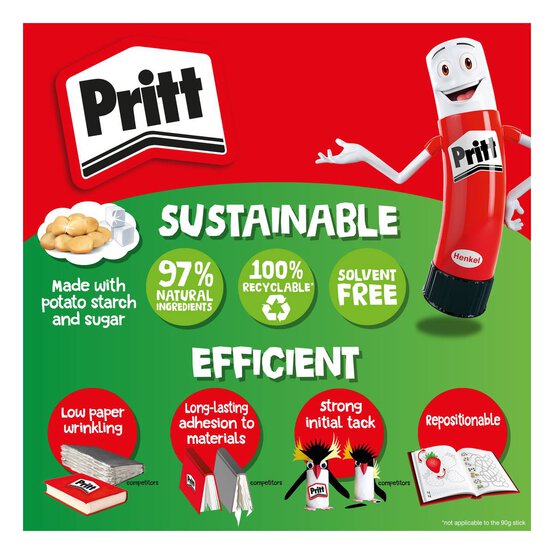 Pritt Stick 22g 3 Pack image number 5