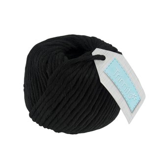 Trimits Black Macram&eacute; Cord 4mm x 50m