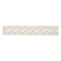 Cream Cotton Lace Wave Ribbon 18mm x 5m image number 1