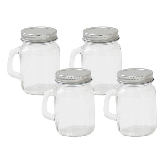 Mini Favour Jars 120ml 4 Pack image number 1