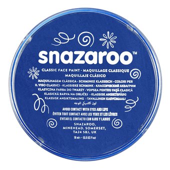 Snazaroo Royal Blue Face Paint Compact 18ml