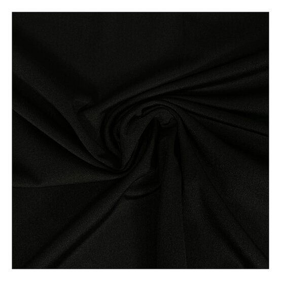 Black Elastane Fabric by the Metre image number 1