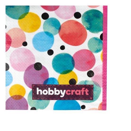 Blue Floral Woven Bag for Life image number 3