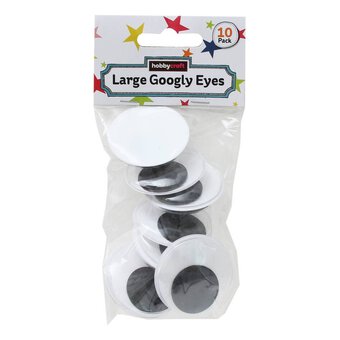 Large Googly Eyes 4cm 10 Pack