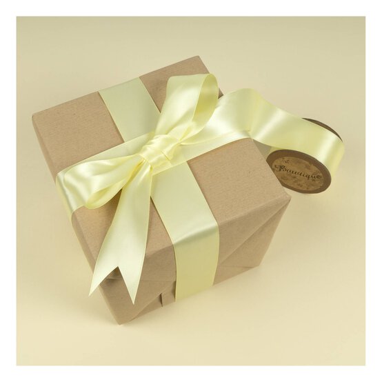 Baby Maize Double-Faced Satin Ribbon 36mm x 5m image number 3