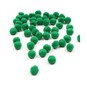 Dark Green Pom Poms 7mm 50 Pack image number 1