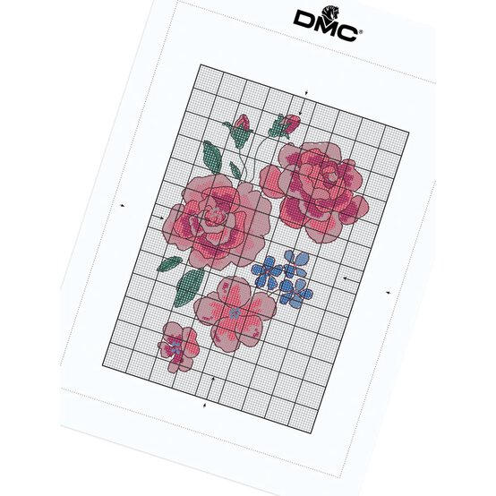 FREE PATTERN DMC Climbing Rose Cross Stitch 0217 image number 5
