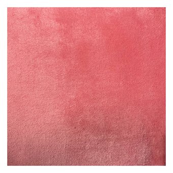 Deep Pink Cuddle Fleece Fabric by the Metre