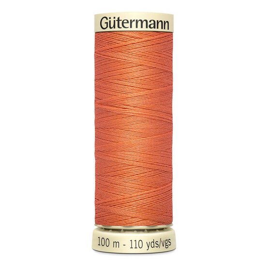 Gutermann Orange Sew All Thread 100m (895) image number 1