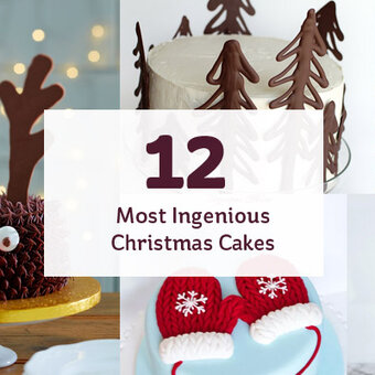 The 12 Most Ingenious Christmas Cakes