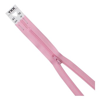 YKK Pink Dress and Skirt Zip 41cm