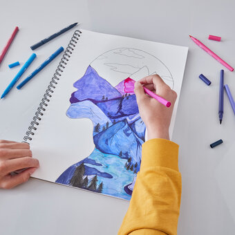 How to Draw with Brush Markers