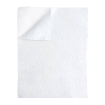White Self-Adhesive Felt Sheet A4