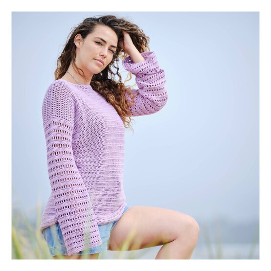 Knitcraft Laidback Beach Jumper Digital Pattern 0087 image number 1