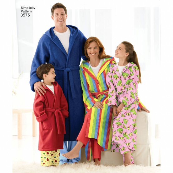 Simplicity Family Sleepwear Sewing Pattern 3575 image number 8