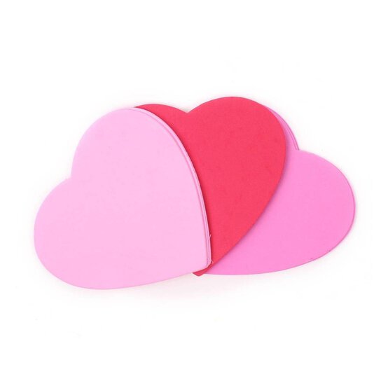 Heart Foam Shapes 10 Pack