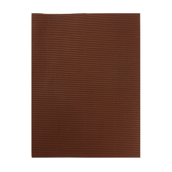 Brown Corrugated EVA Foam Sheet 22.5cm x 30cm image number 1