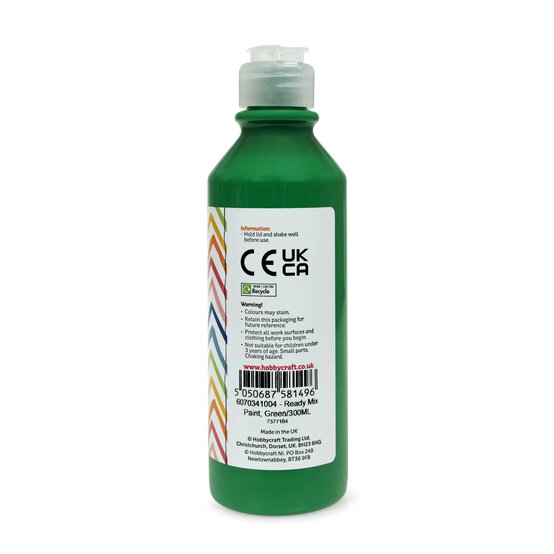 Green Ready Mixed Paint 300ml image number 5