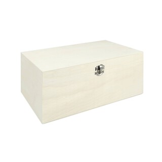 Wooden Storage Box 30cm x 20cm x 13cm