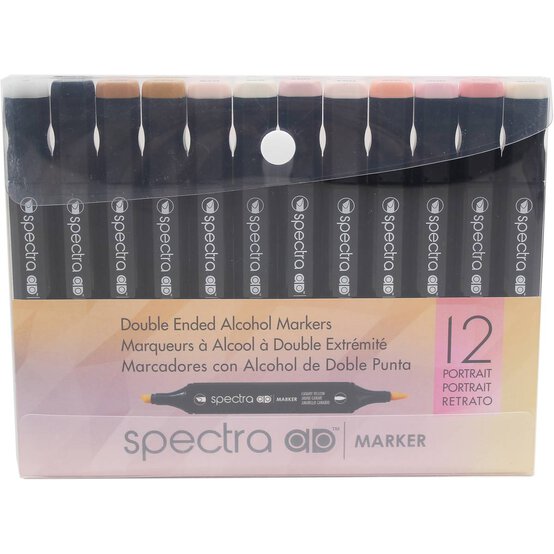 Skin Tones Spectra AD Markers 12 Pack image number 4