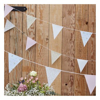 Ginger Ray Rustic Country Floral Bunting 10m