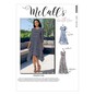 McCall&rsquo;s Women's Dress Sewing Pattern L-XXL M8062 image number 1