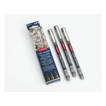 Derwent Grey Graphik Markers 3 Pack