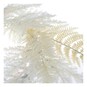 White Leaves Wreath 46cm image number 2