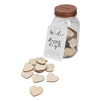 Ginger Ray Wishing Jar Guest Book