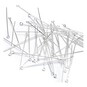 Beads Unlimited Silver Plated Eyepins 50mm 85 Pack image number 1