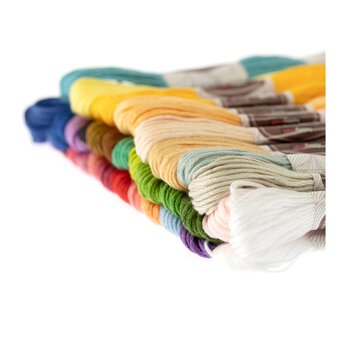 Bright Embroidery Floss 8m 36 Pack