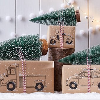 How to Make Novelty Car Gift Wrap