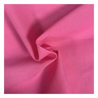 Cerise Lawn Cotton Fabric by the Metre