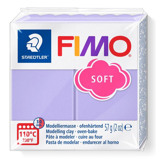 Fimo Soft Lilac Modelling Clay 57g image number 1
