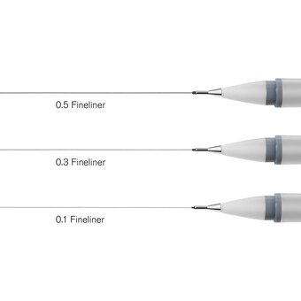 Winsor & Newton Cool Grey Fineliners 3 Pack