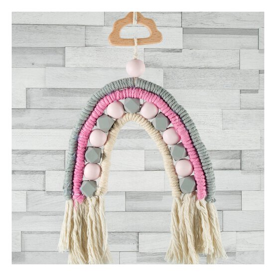 Trimits Pale Pink Macram&eacute; Cord 4mm x 50m image number 2