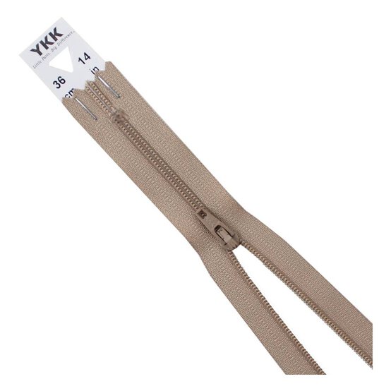 YKK Fawn Dress and Skirt Zip 36cm image number 1