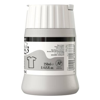 Daler-Rowney System3 Silver Imit Textile Acrylic Ink 250ml