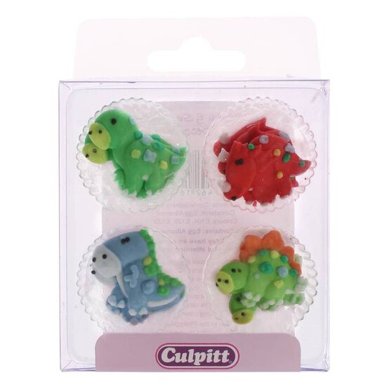 Culpitt Dinosaur Sugar Pipings 12 Pack image number 1