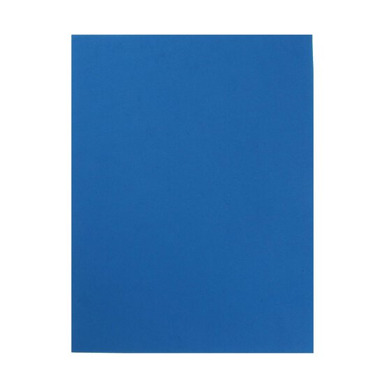 Blue EVA Foam Sheet 22.5cm x 30cm image number 1