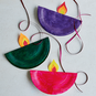 How to Make Paper Plate Diwali Lamps image number 1