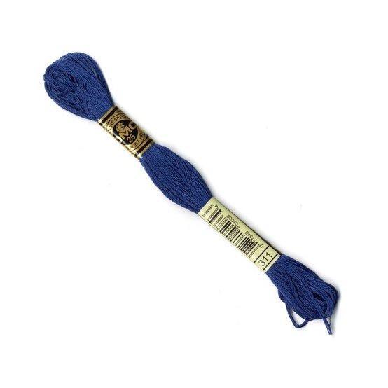 DMC Blue Mouline Special 25 Cotton Thread 8m (311) image number 1