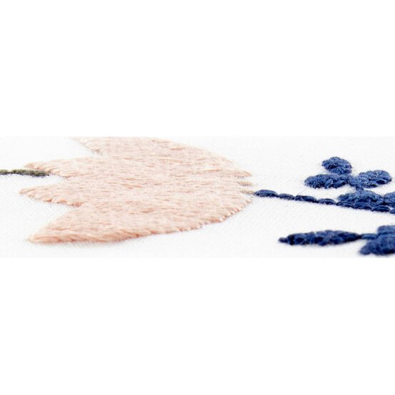 FREE PATTERN DMC Floral Wreath Embroidery 0054 image number 4