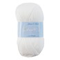 James C Brett White Happiness DK Yarn 100g image number 1