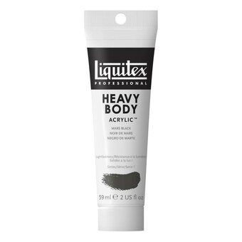 Liquitex Professional Mars Black Heavy Body Acrylic 59ml